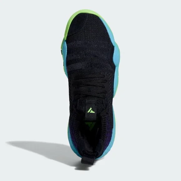 Adidas Trae Young 2 Mens Basketball Shoes Black Green H06473 NEW Multi Sz - Picture 3 of 7